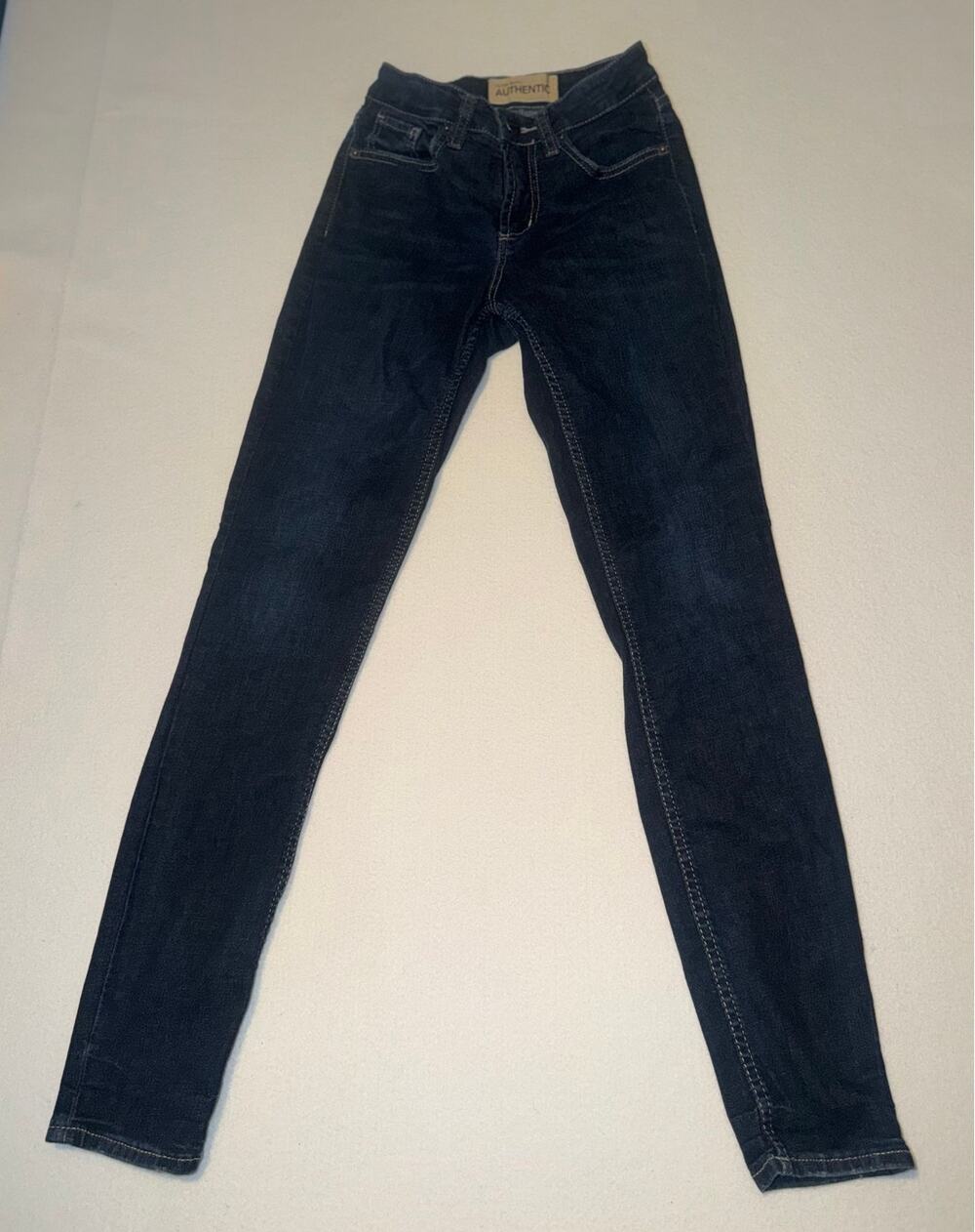 Silver jeans co women’s the curvy high skinny blue jeans